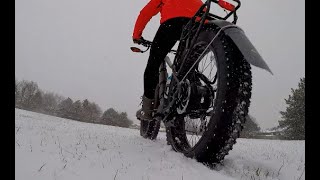 iGo Extreme 3.0 Fat Bike Review and Test Ride in the Snow