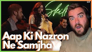 Aap Ki Nazron Ne Samjha  | Berklee Indian Ensemble ft Shreya Ghoshal | First time foreigner reaction