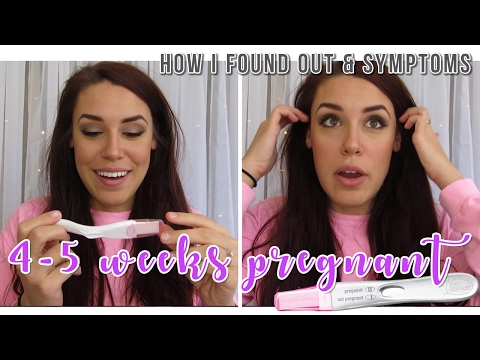 4-5 WEEKS PREGNANT- How I found out & Symptoms! Bad cramping?? 4-5 WEEKS PREGNANT- How I found out & Symptoms! Bad cramping??