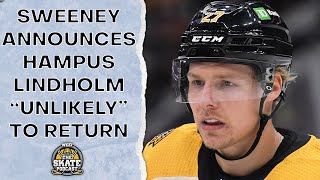 Sweeney Announces Hampus Lindholm \