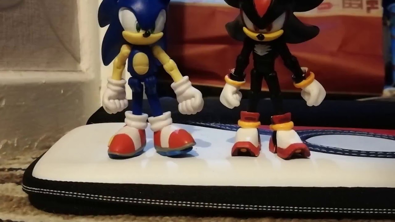 Shadow And Sonic Fist Bump - YouTube