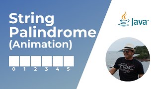 How to check if a given String is a Palindrome ? | String Algorithms | Animation