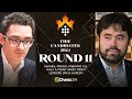 FIDE Candidates 2024 Rd 11 | Hikaru, Pragg, Fabiano All Half A Point Away From Leaders Ian & Gukesh!