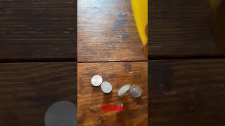 ASMR/ODDLY SATISFYING SOUND OF COINS  #shorts#shortvideo#youtubeshorts#viral#asmr#dollar