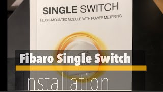 Fibaro Single Switch HomeKit Installation