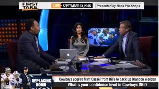 ESPN First Take Cowboys Acquire Matt Cassel From
