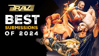 Top Submissions of 2024 | BRAVE CF’s Best MMA Tapouts!