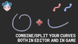 Combine/Split curves easily | Godot Tutorial | GDScript