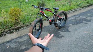 Fat bike Modified 😱😍 || mari Fat cycle ki nam rakdiya hu || Bikker Fat tyre cycle