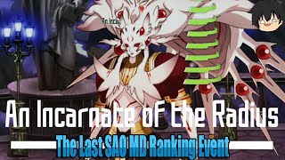 The Last Ranking Event In SAO MD