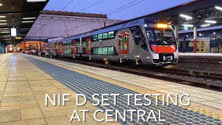 NIF D Set Testing at Central