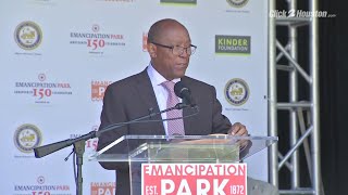 Mayor Sylvester Turner \u0026 Emancipation Park Previews Juneteenth Celebration