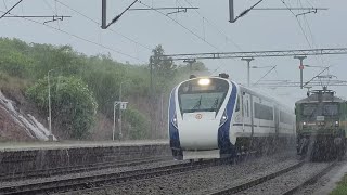 20646 MANGALURU - MADGAON VANDHE BHARAT EXPRESS | KONKAN RAILWAYS | MONSOON SKIP