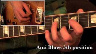 Scales - Am Blues (beginner guitar lesson + TAB)