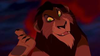 The Lion King Scar's Little Secret Comparison (1994 and 2019)
