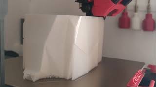 PGAT 3D filament test printing, a new biodegradable filament but cheaper than PLA