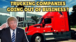Why Are Trucking Companies Going Out Of Business? | Bonehead Truckers RANT!!
