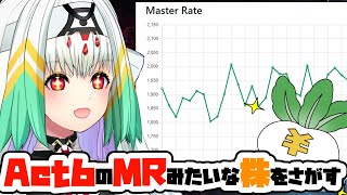 【雑談】Act6のMR推移と同じグラフの株を探そう！【天宿なげき/りーさるぷらん】