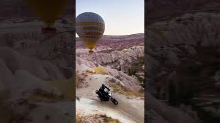 📍 Cappadocia, Göreme, Turkey - 🌠Stunning Landscapes and Iconic hot air balloon rides🎈 #travel #viral