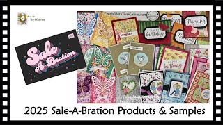 Sneak Peek 2025 Sale-A-Bration Products \u0026 Samples