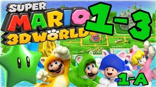 Super Mario 3D World 1-A, 1-3 Mount Beanpole