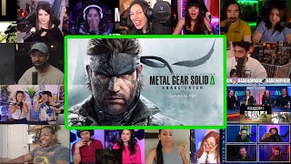 Metal Gear Solid: Snake Eater Reveal Trailer Reaction Mashup | PlayStation Showcase May 2023