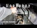 Clutch Clicking - Sound from Clutch Pedal - Manual Transmission - Nissan Hardbody