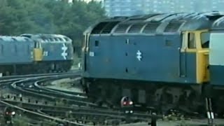 A day out watching trains at Bristol Temple Meads \u0026 Westbury - July 1988