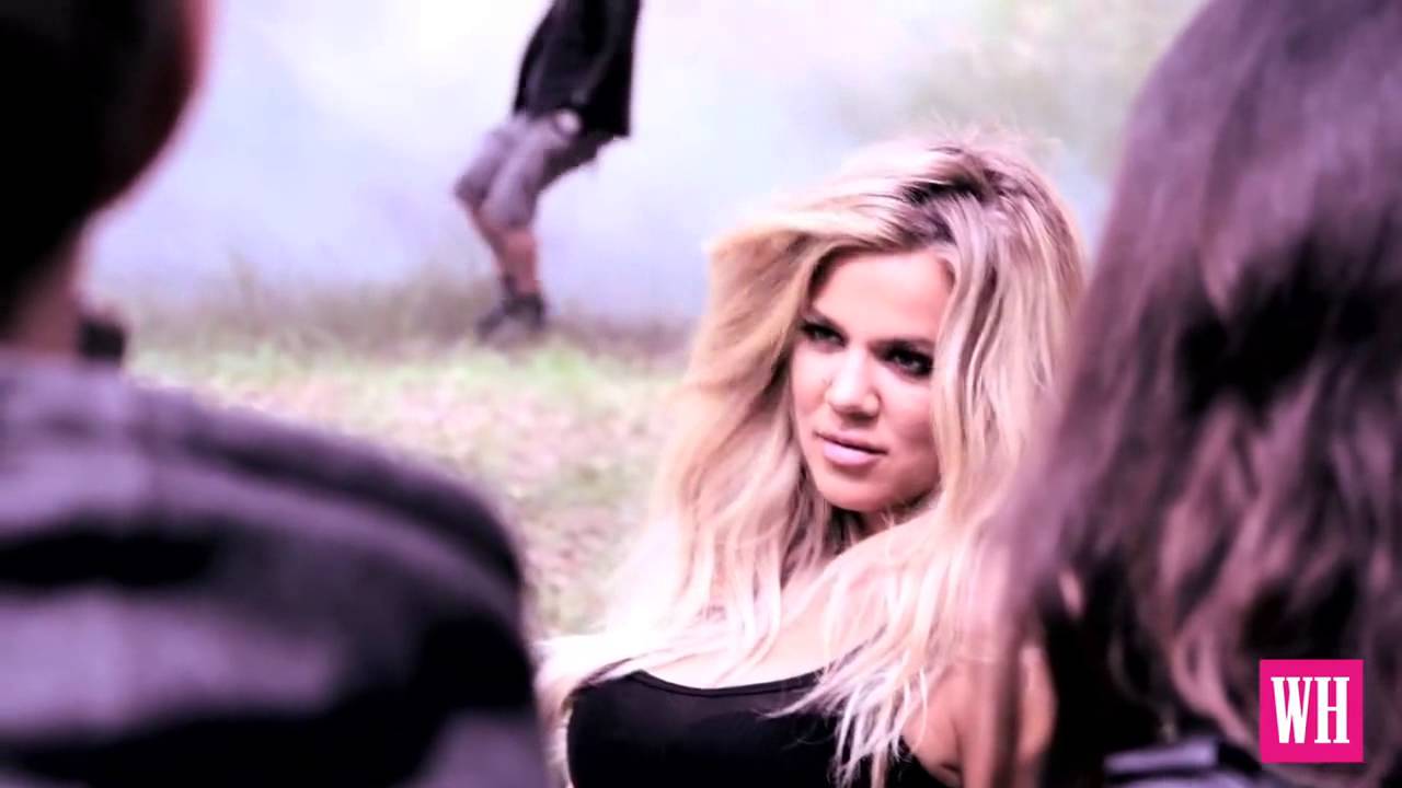 Behind The Scenes With Khloe Kardashian For Women Health Photoshoot ...