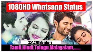 ♥️ 1080HD Whatsapp Status Telegram Channel 😘|😍 All Language  Whatsapp Status  😘|🤗  Group Link ♥️