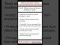 JAVA : What are the different types of access modifiers in Java?