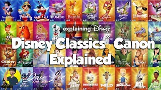 DISNEY CLASSICS CANON Explained (& why it's different in some countries)