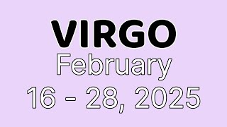 Virgo: IMPORTANTENG DISISYON! | February 16 - 28, 2025 Tagalog Tarot Reading Horoscope Kapalaran