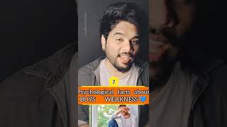 psychological facts about BOYS WEAKNESS❤️🙈 #sriharish #trending #iamsriharishofficial