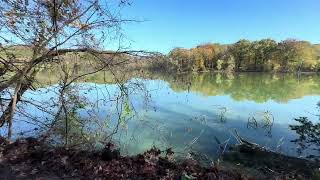 Veterans Day morning hike along Otter Creek Rd at Radnor Lake State Park in Nashville, Tennessee