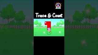 Learn Number 1️⃣ | Tracing, Counting & Words for Kids | BabyApps Numbers