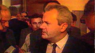 Slobodan Milosevic At Yugoslav peace talks