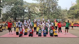 Annual sports meet 2024-25. Opening dance