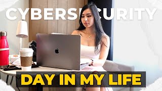 Cyber Security Day in the Life Work Vlog in LA (Remote) | Cyber Security Analyst Work Vlog 2023