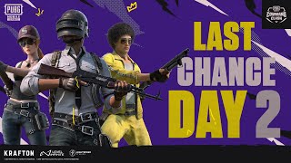 PUBG MOBILE COMMAND CLASH | Last Chance DAY 2 | Antim Mauka