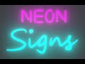 Blender Tutorial - Neon Signs (Method 1 - Curve Tracing)