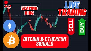 🔴 Live BTC/ETH Signals | Bitcoin/Ethereum Trading Strategies | Earn $100-$10k Daily #live #crypto