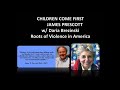 james prescott nih scientific study roots of violence in boys