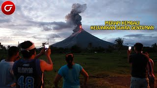 Merapi Hari ini!! Suara Dentuman Dahsyat Terdengar Dari Puncak Gunung Merapi, Warga Mulai Cemas