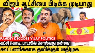 கட்சி கொடியில் ஆப்பிரிக்க யானை.. மக்கள் ஆதரவு கிடைக்குமா? Rangaraj Pandey Interview About Vijay