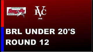 BRL Under 20's - Round 12: Wynnum Manly Seagulls Jrs v Valleys Diehards