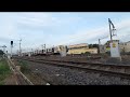 howrah bound emu at full speed indian railways