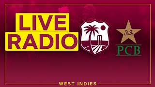 🔴LIVE RADIO | West Indies Women A v Pakistan Women A | 1st T20