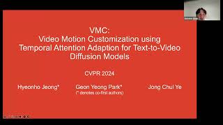 TIGER-Lab Talk: Diffusion-based Controllable Video Editing