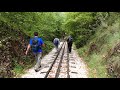 trekking in vouraikos gorge